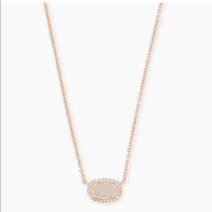 Kendra Scott Chelsea Drusy Gold Necklace